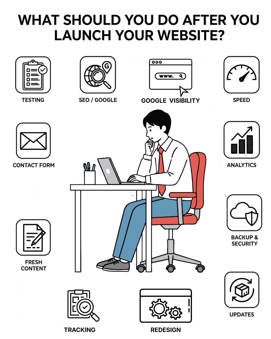 What Should You Do After You Launch Your Website?